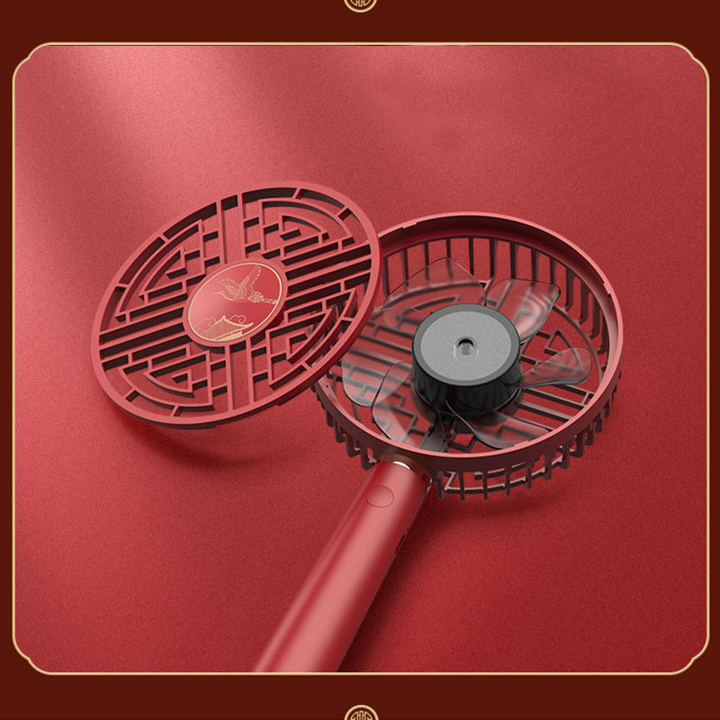 BreezeFlow USB Charging Handheld Fan – Portable, Rechargeable Personal Cooling Solution