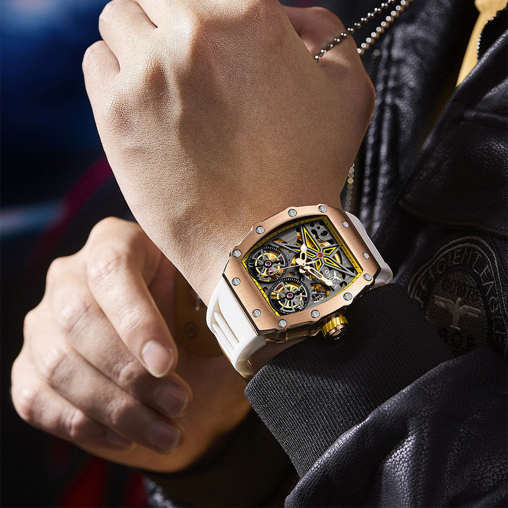 AeroSpin Skeleton Automatic Men’s Watch