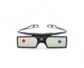 The "VisionMax 3D" – Active Shutter Type 3D Glasses for Bluetooth Projectors