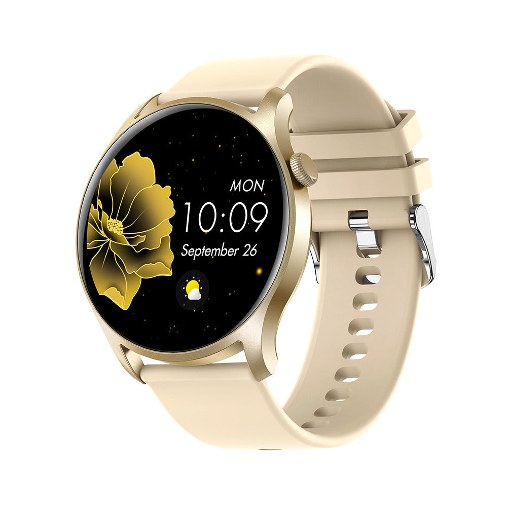 HealthTrack™: Bluetooth Smartwatch with Heart Rate & Blood Pressure Monitoring