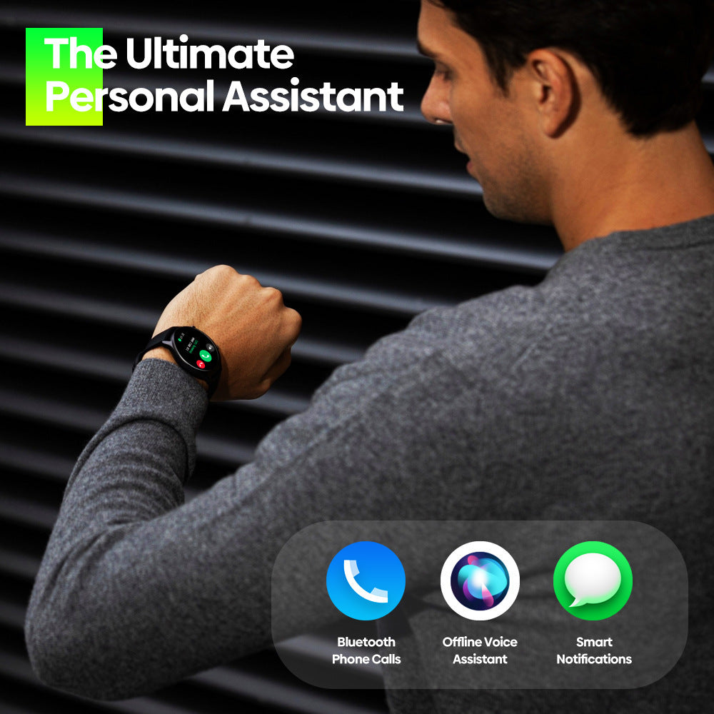 FitPulse™ Bluetooth Fitness Smartwatch – Heart Rate Monitoring & Performance Tracking