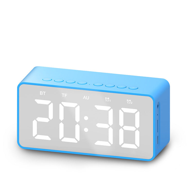 SonicWake Alarm Clock Bluetooth Speaker: Rise & Shine with Sound