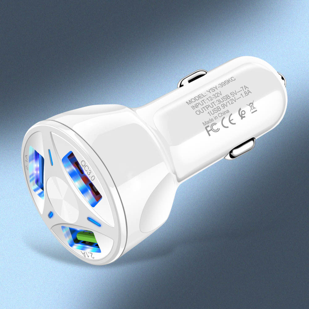 SpeedVolt™ QC3.0 USB Car Fast Charger