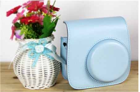 The LuxeGuard Mini Leather Camera Case