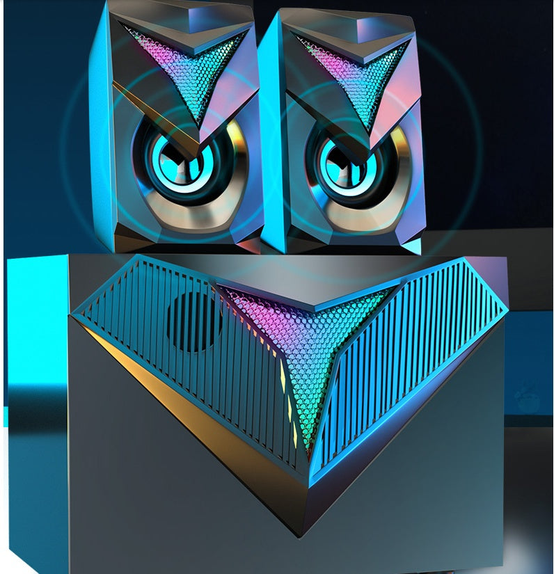 BassWave™ – Compact Computer Audio Subwoofer & Home Speaker System