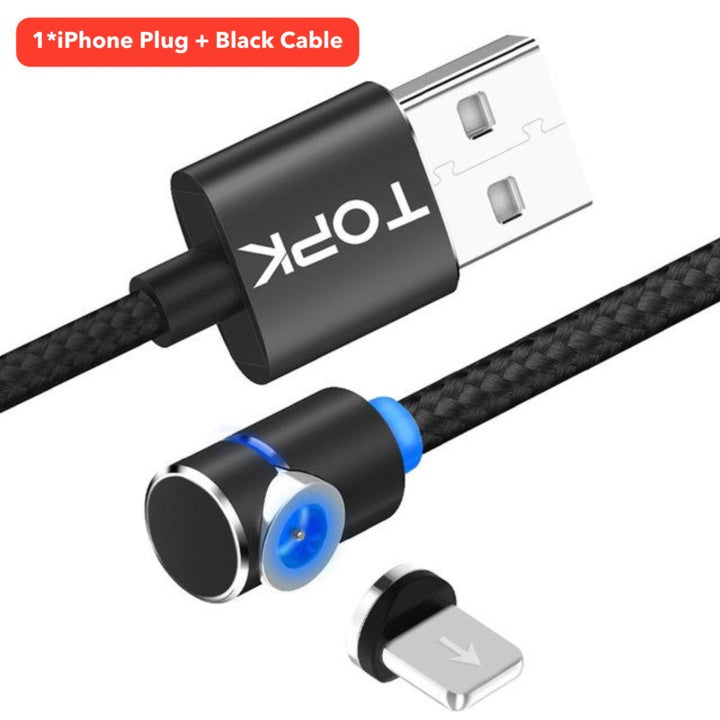 MagnaLux™ 360° Magnetic Charging Cord
