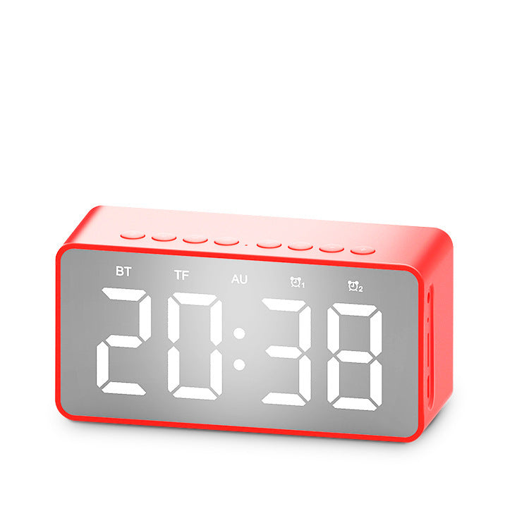 SonicWake Alarm Clock Bluetooth Speaker: Rise & Shine with Sound