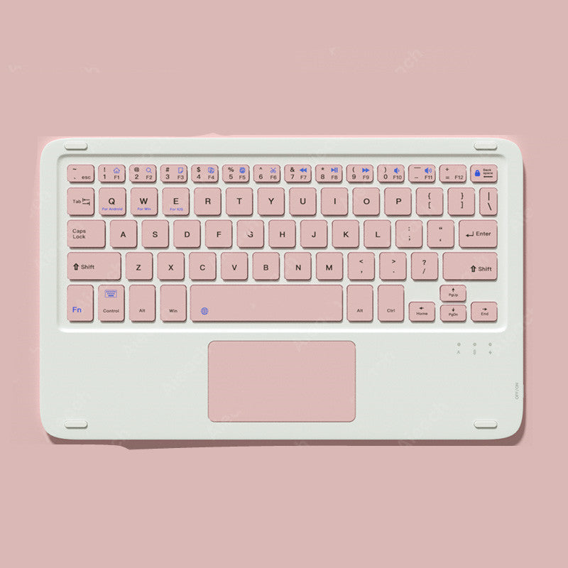 The SilentTouch™ – Mute Wireless Mouse & Touch Keyboard Combo