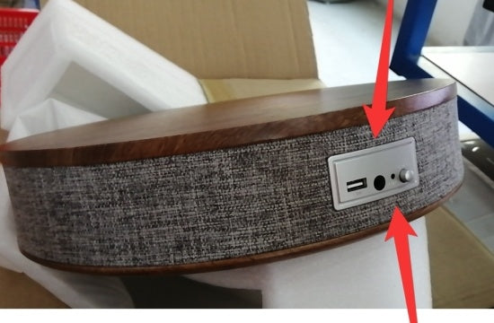 SoundTable Wireless Charging Bluetooth Speaker - Creative Round Coffee Table