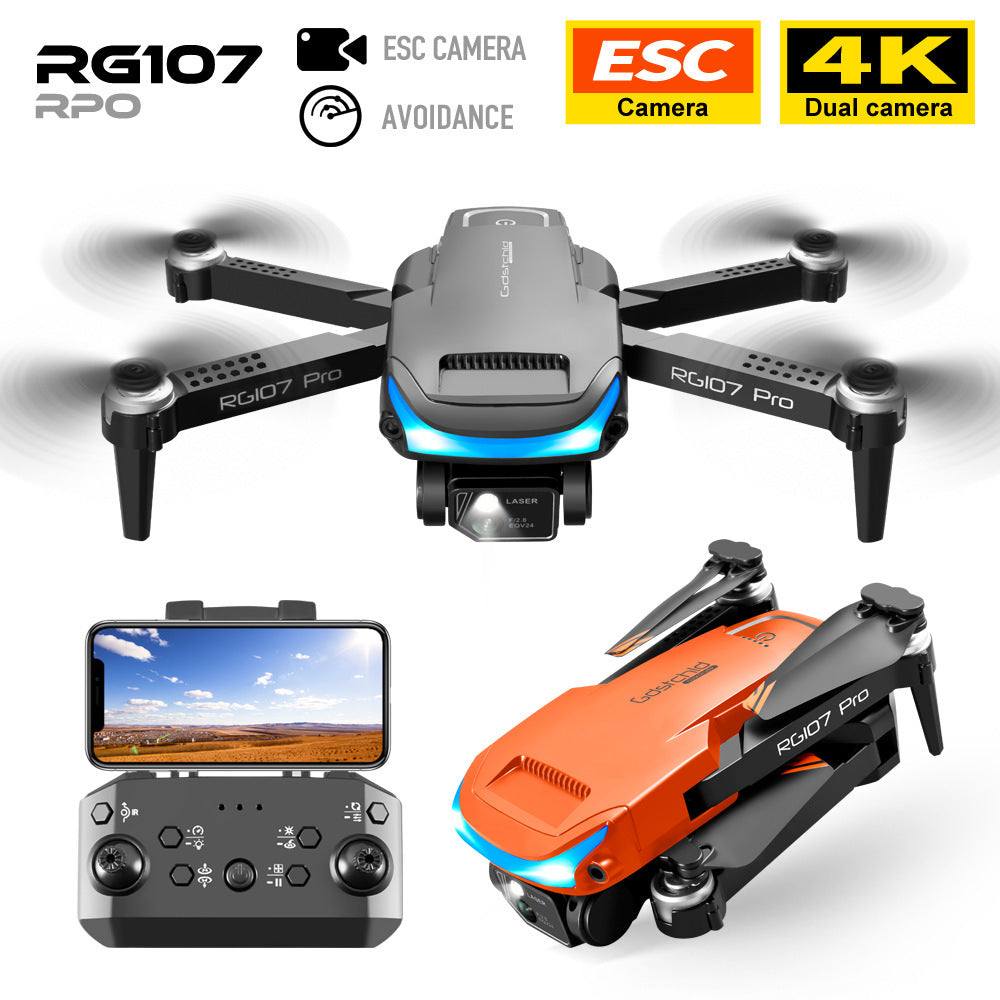 SkyVision 4K – The Intelligent Obstacle-Avoidance Drone with Dual Camera Precision