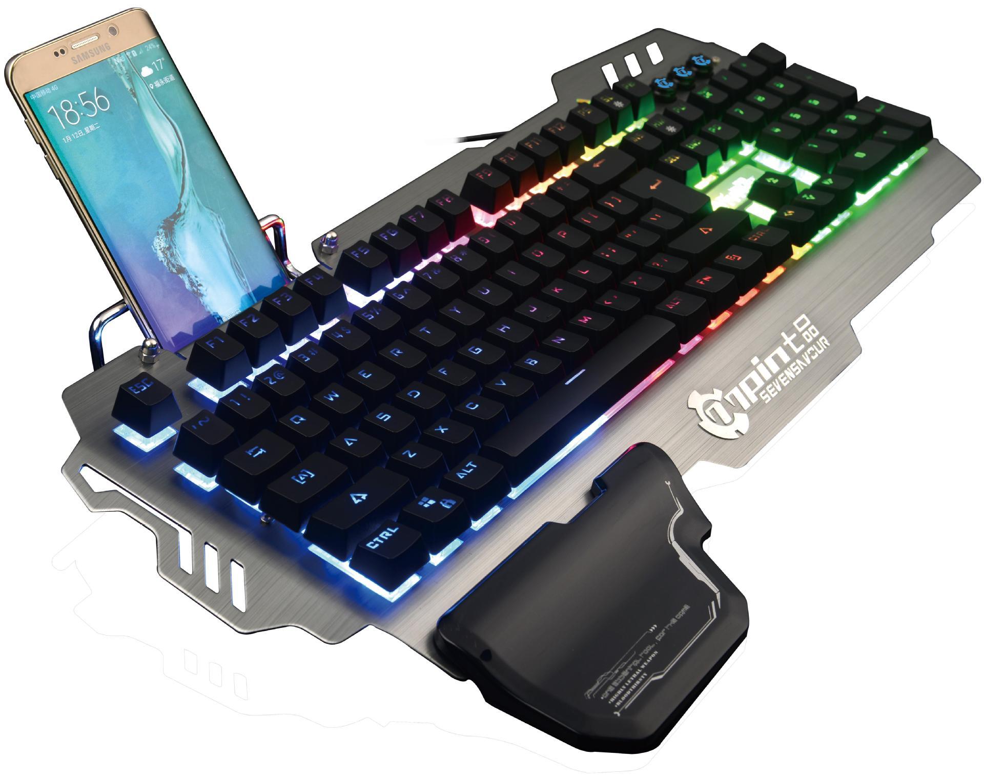 VortexPro™ - Super Cool Metal Mechanical Gaming Keyboard with RGB Lighting