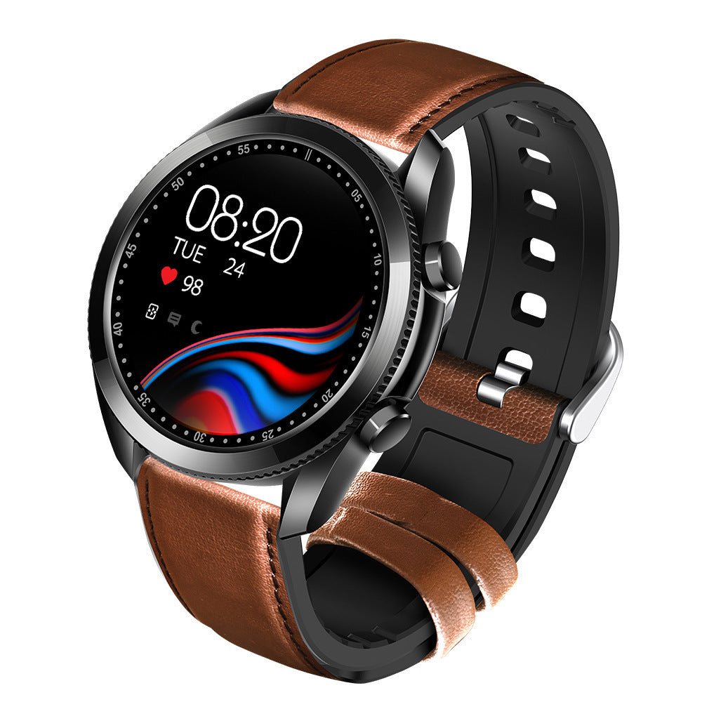 The UM90™ – Smart Call & Sports Bluetooth Watch with Pedometer, Heart Rate Monitor, and Large Metal Screen