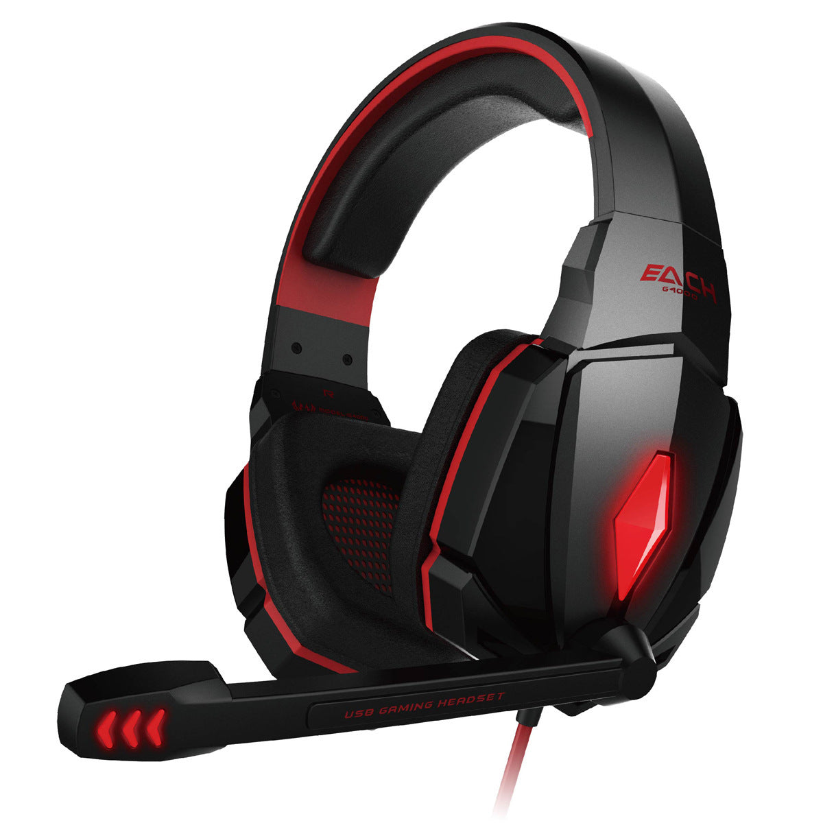 BattlePulse X — Head-mounted Gaming Headset with Anti-Noise Microphone
