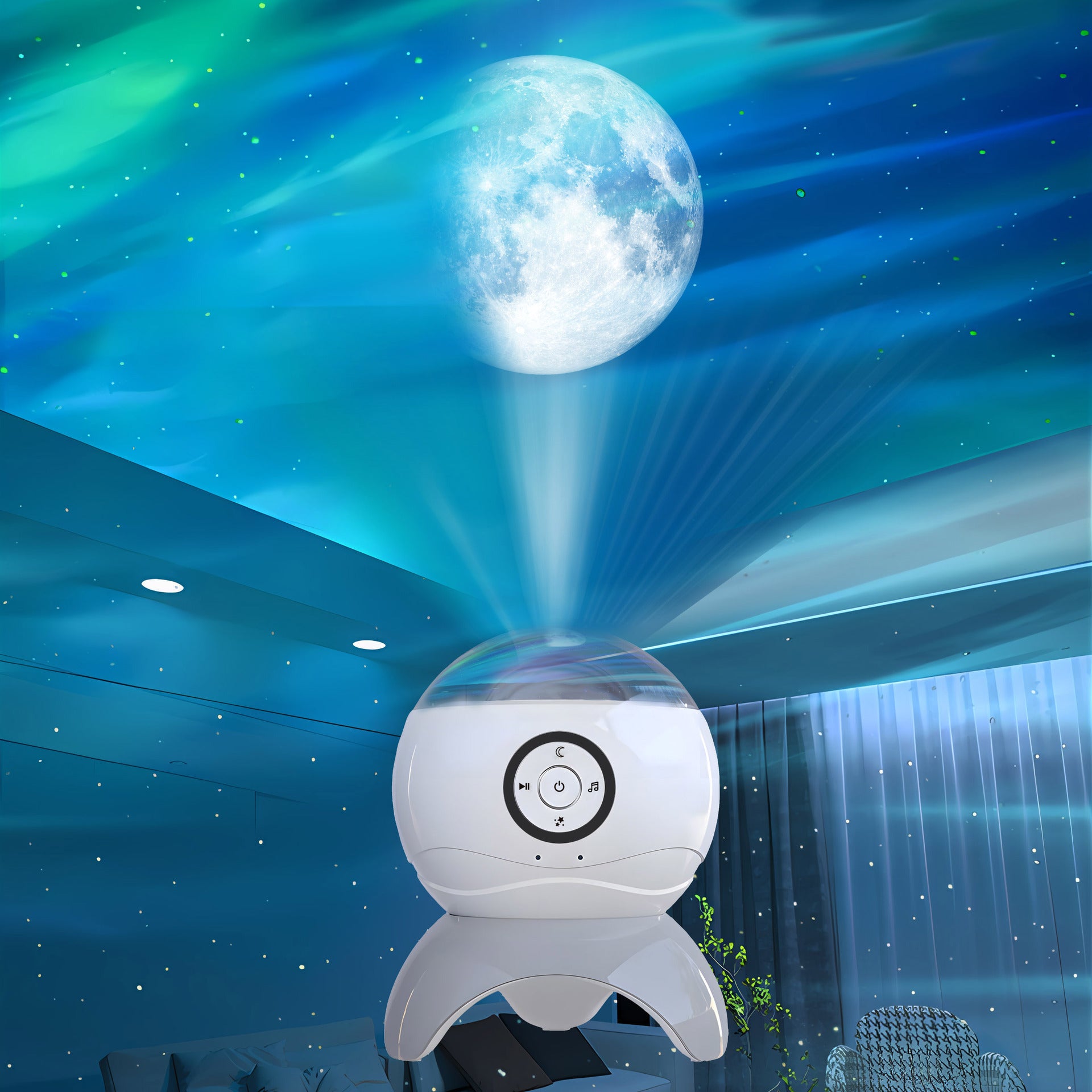 StarGlow Buddy – Bluetooth Starry Sky Projector for Kids