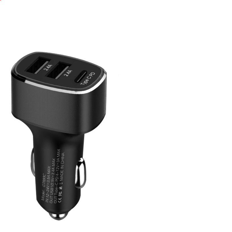 Voltara™ DuoMax – Dual USB Type-C PD & QC 3.0 Car Charger