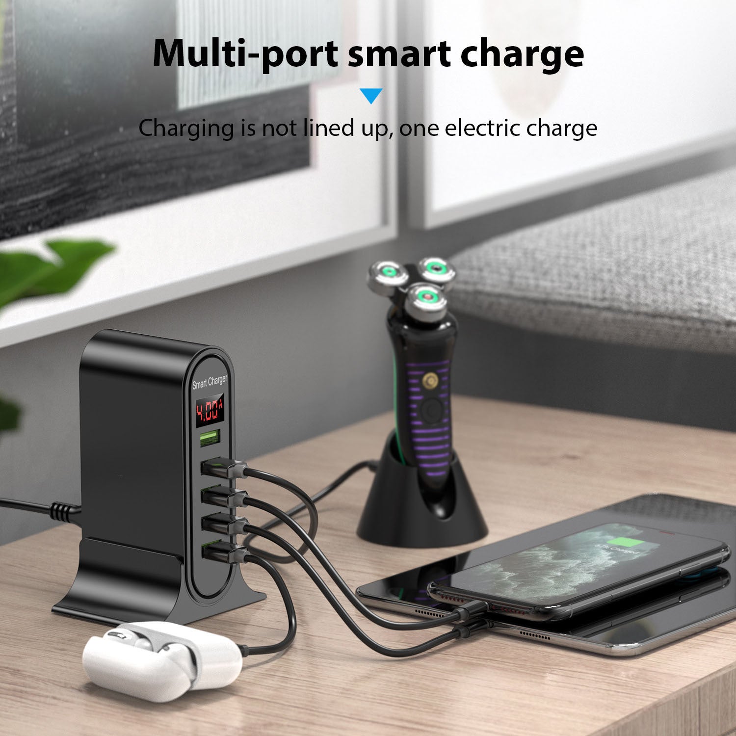 PowerHub 5X – USB Five-Port Smart Charger