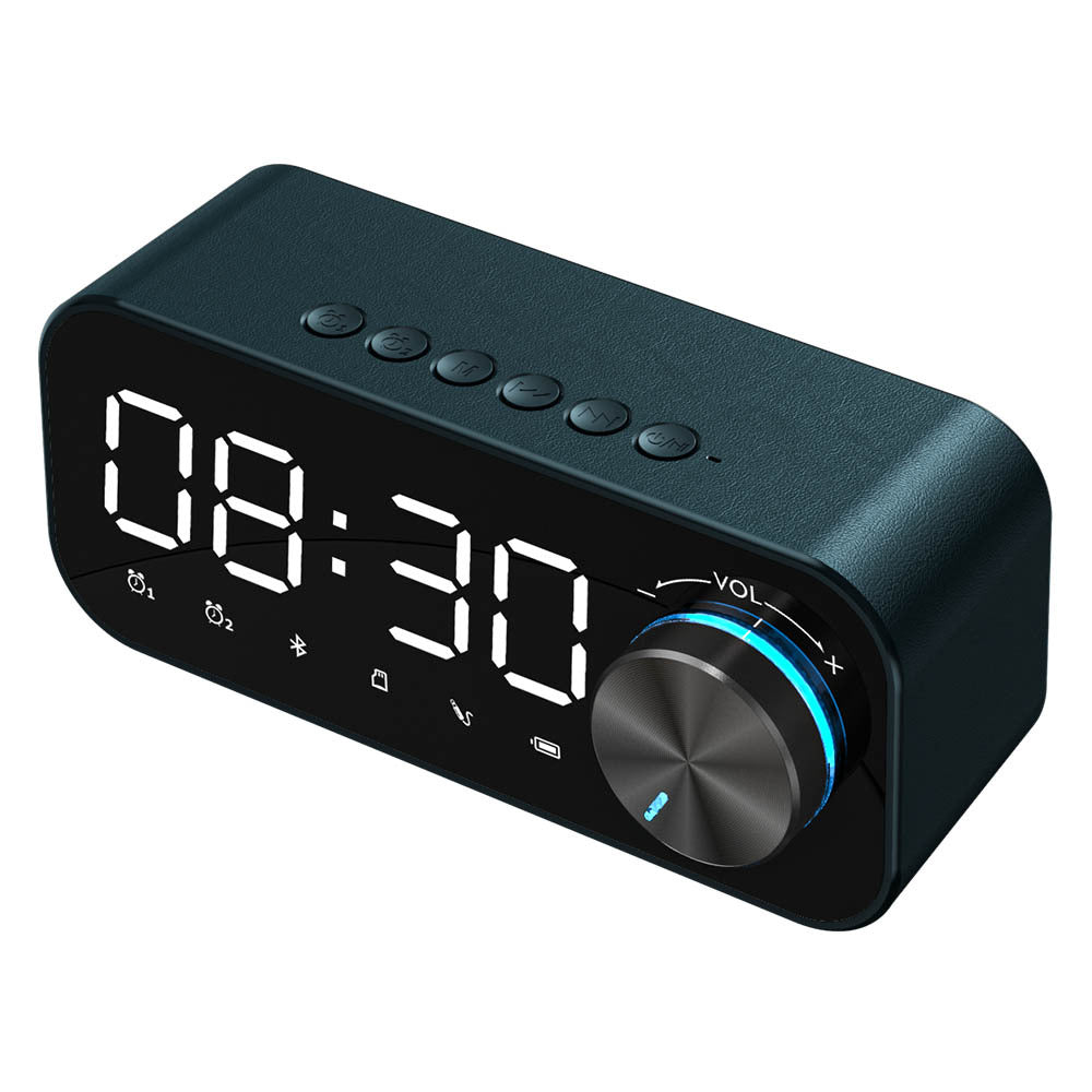 SonicRise Duo — Bluetooth Alarm Clock Speaker with LED Display