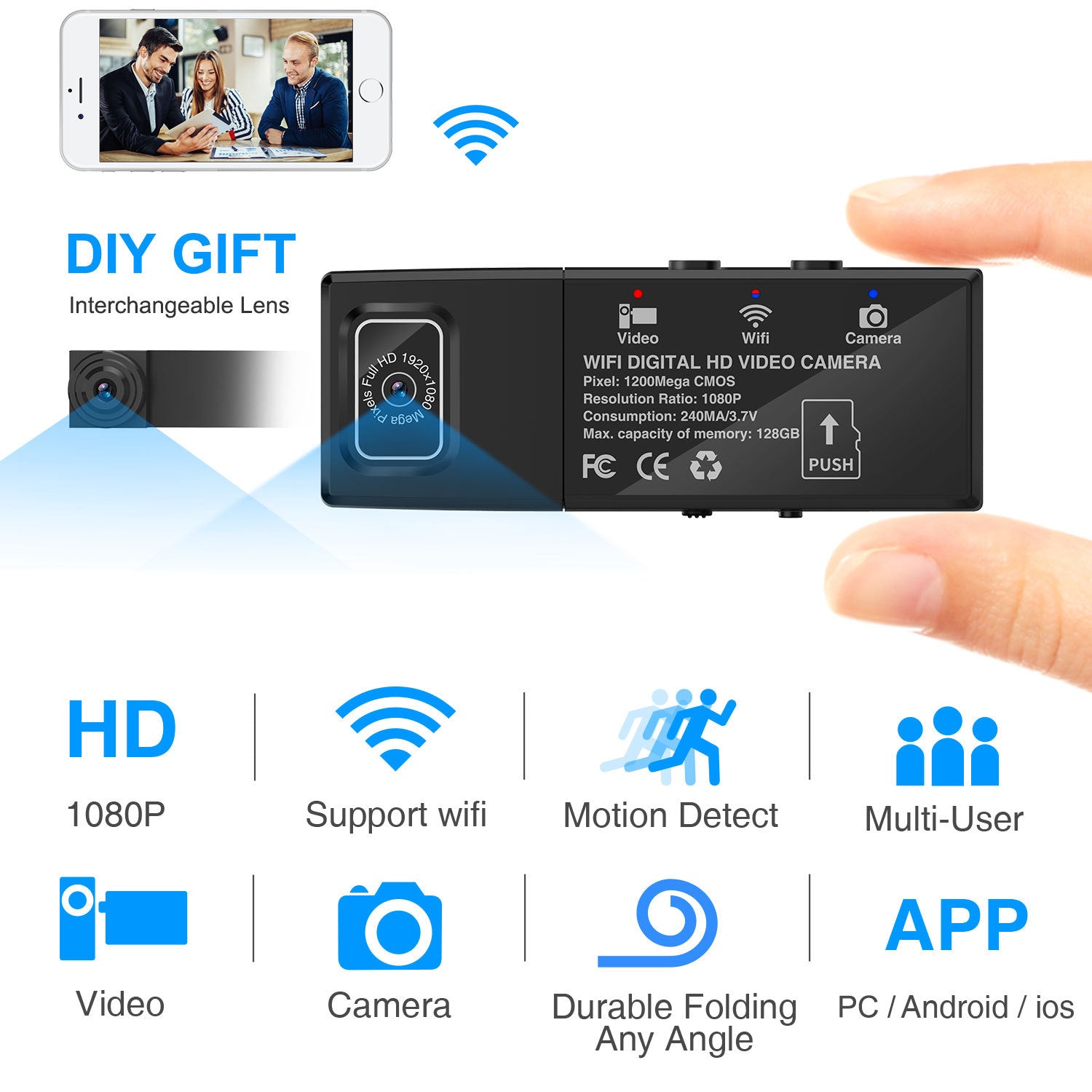LumiGuard™ Elite 360 Wireless Camera Module