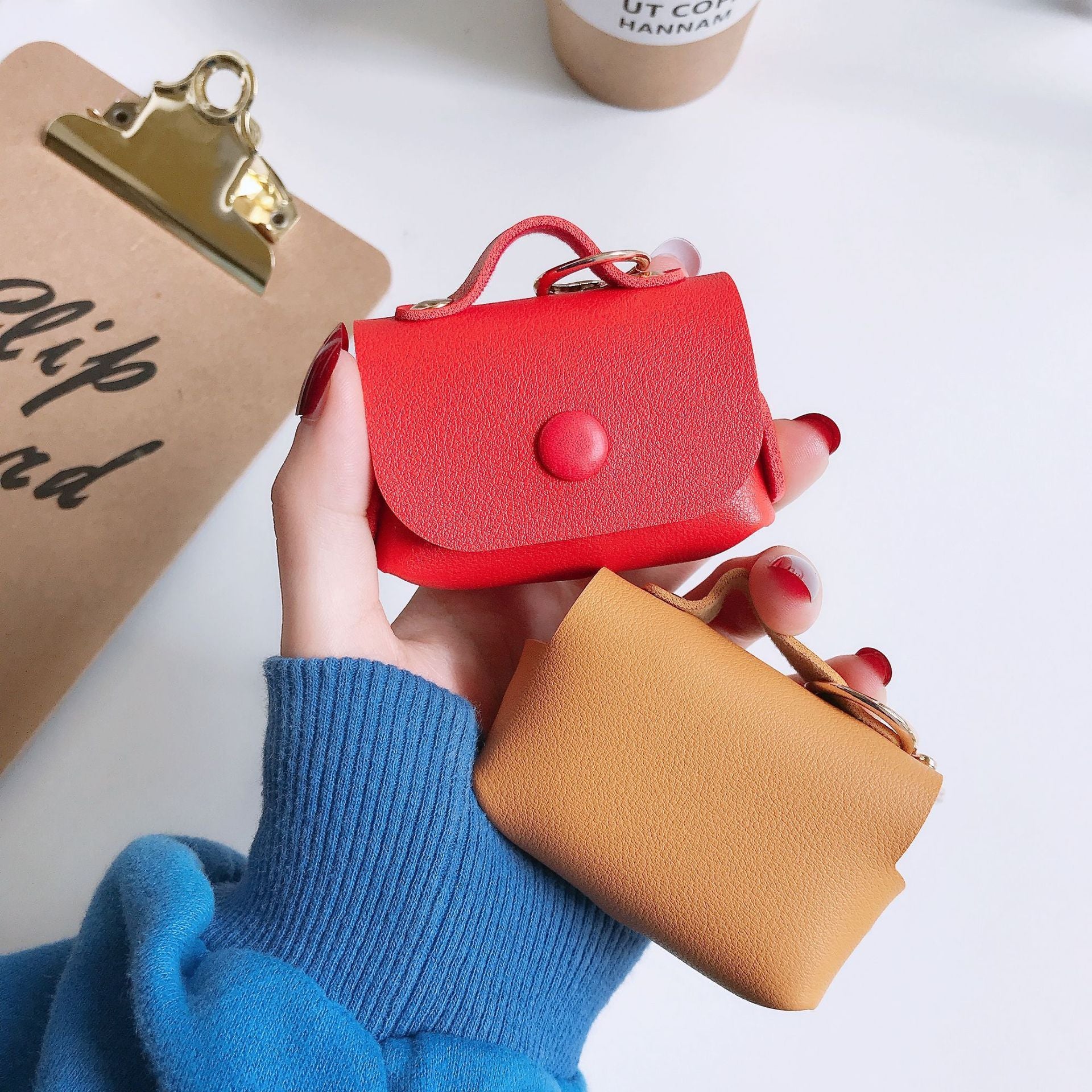 The "LuxTassel Pro" – Leather Tassel AirPods Pro Case (Apple