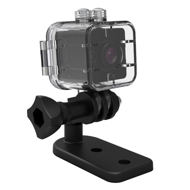 ActionCam SQ12 — Mini 1080P Waterproof Camera with Night Vision & Motion Detection