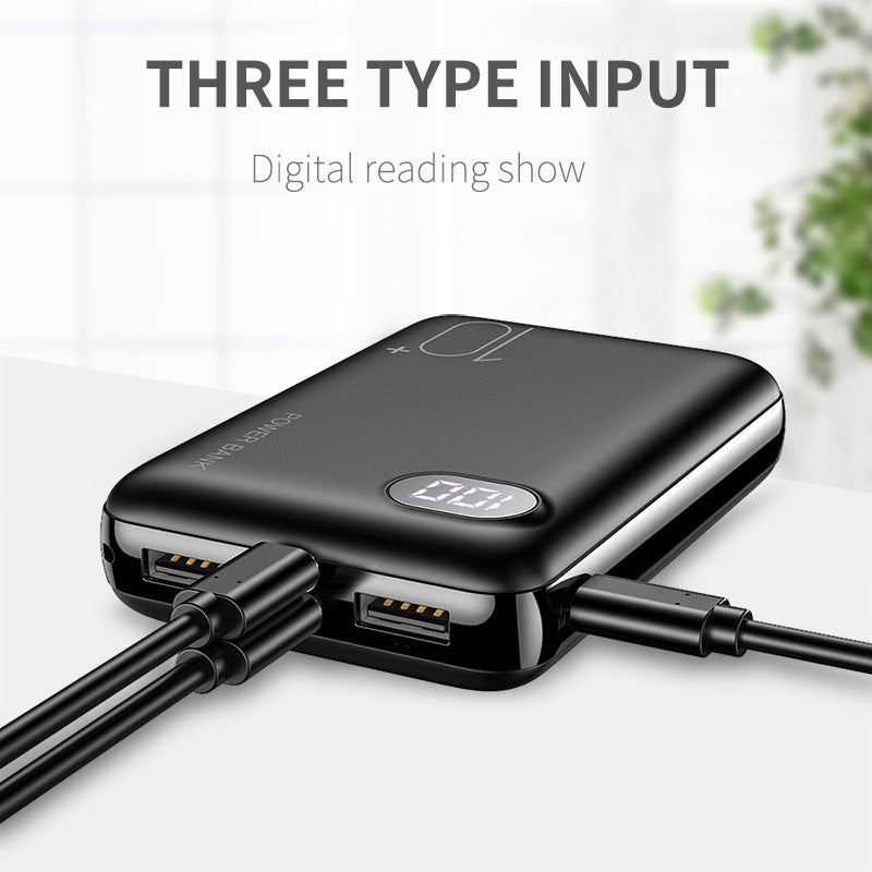 PowerPulse™ 10K – Dual USB Digital Display Power Bank