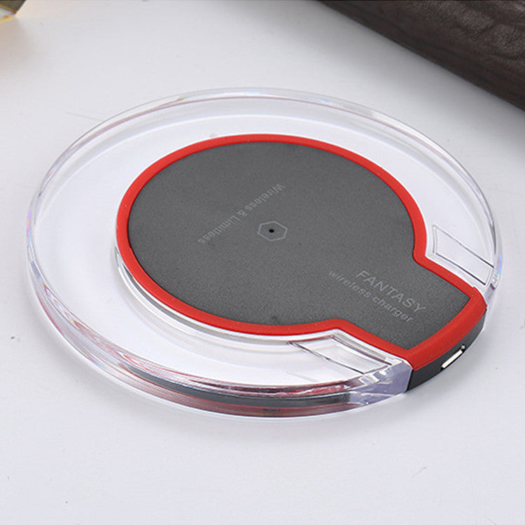 CrystalCharge Wireless Charging Dock – Sleek, Fast, and Elegant Charging Solution