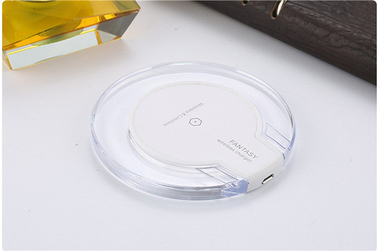 CrystalCharge Wireless Charging Dock – Sleek, Fast, and Elegant Charging Solution