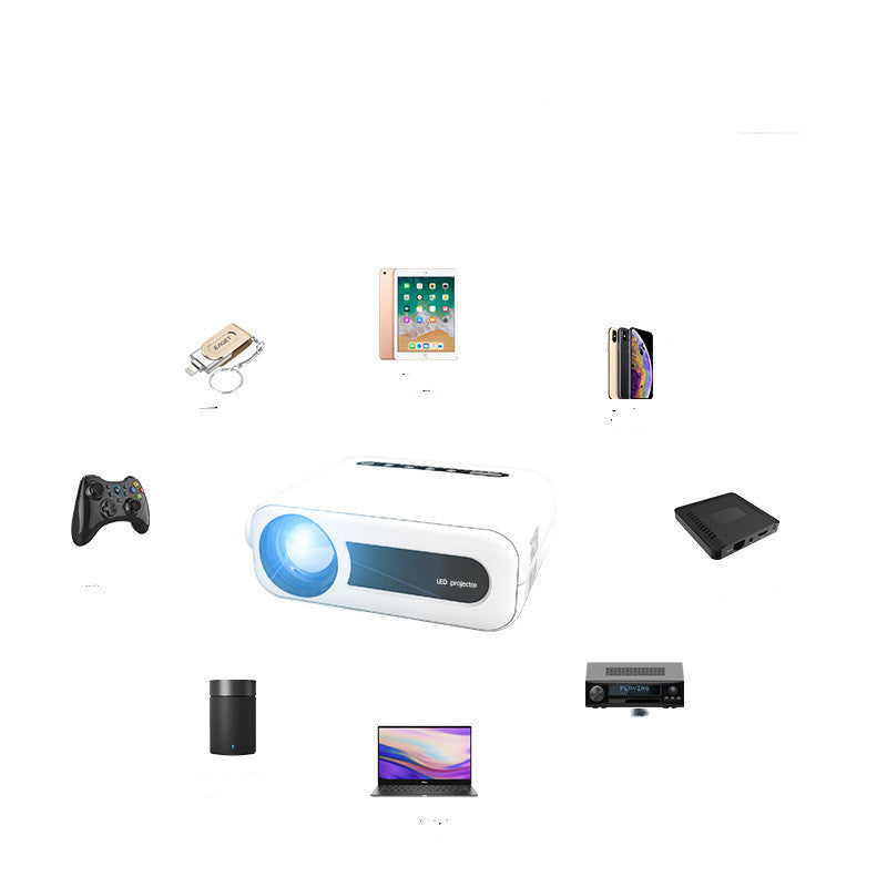 ProjectoGo Mini — Portable Mobile Phone Projector with Screen