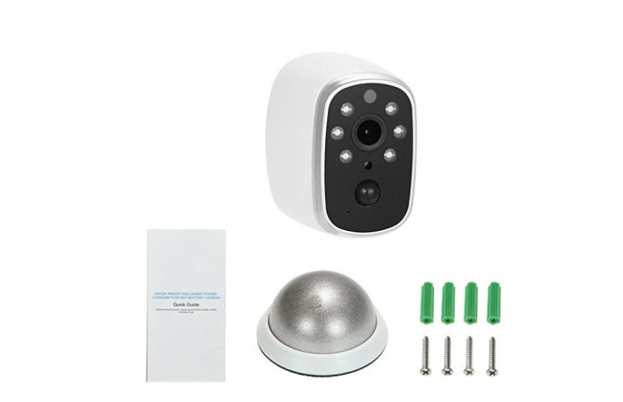 GuardEye™ - Battery-Powered WiFi Wireless PIR Surveillance Camera