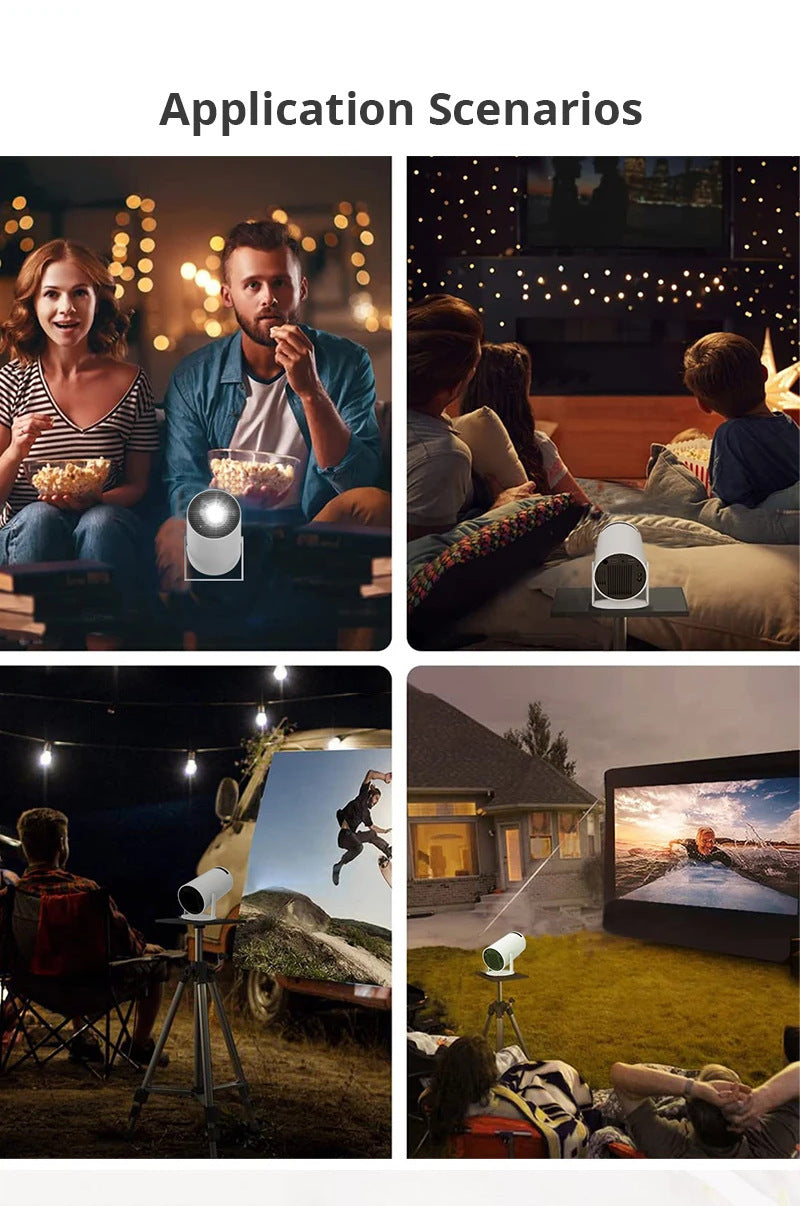 AnzhuoHD Barrel Machine HY300 Smart Projector