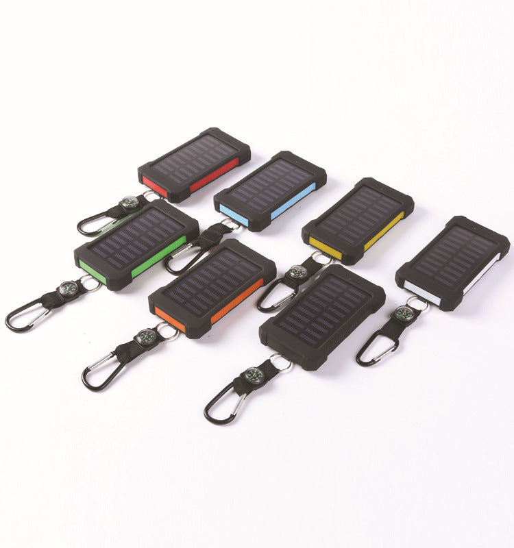 SolarNav Pro – Outdoor Waterproof Compass & Solar Power Bank