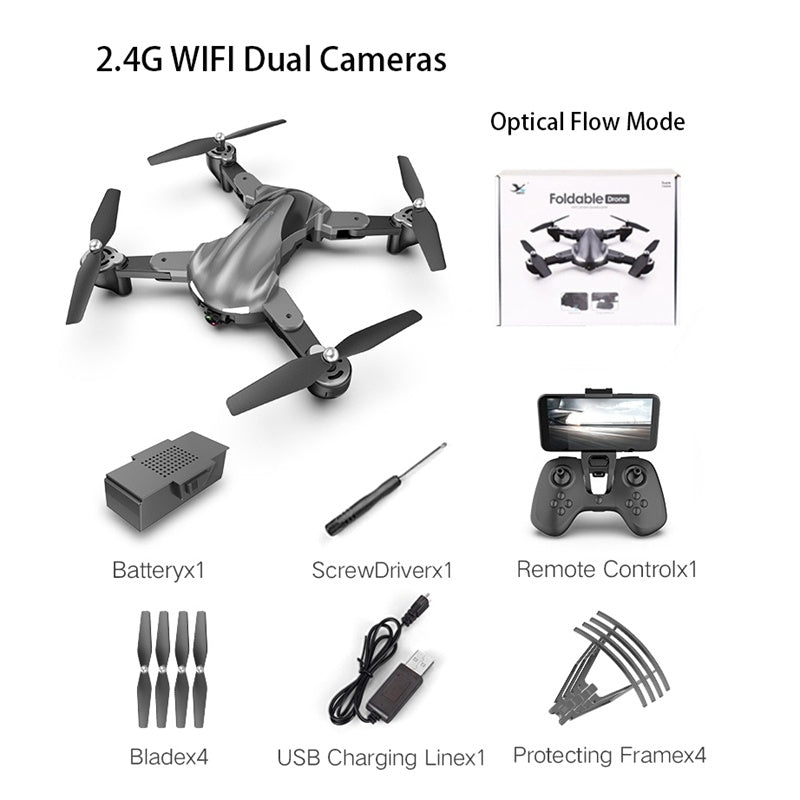 SkyMaster™ 4K HD Four-Axis Drone – Ultimate Aerial Photography & Video Drone
