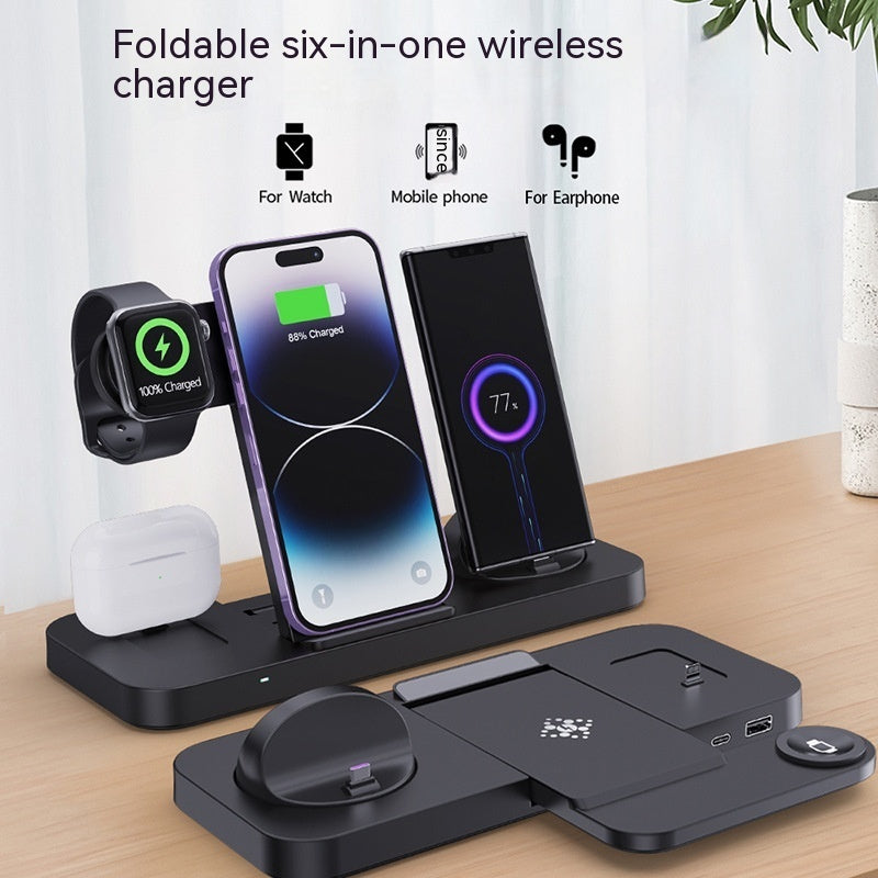 PowerNest™ 6-in-1 Foldable Wireless Charging Station