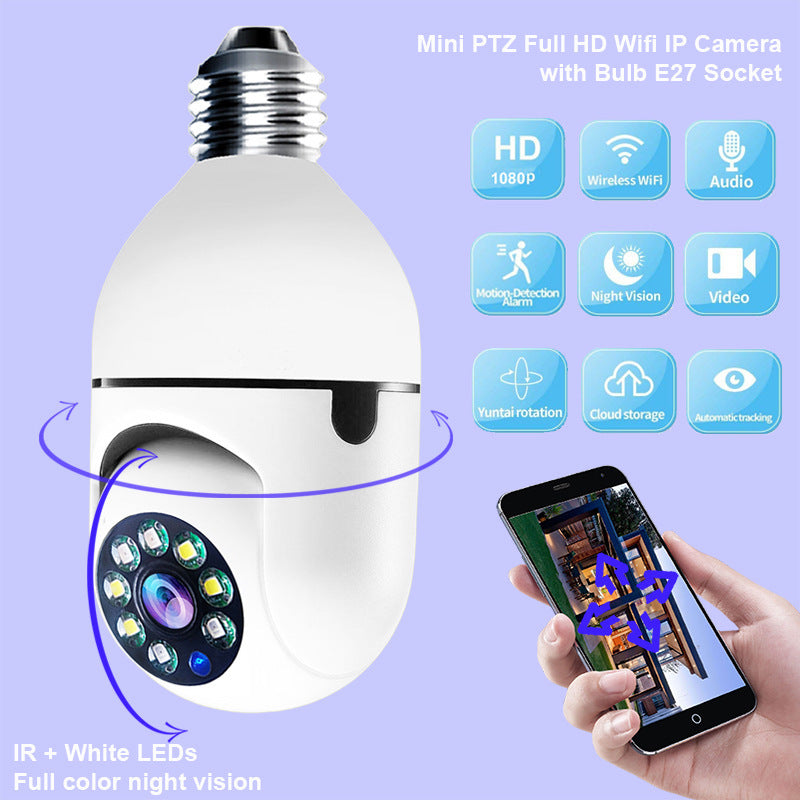 BrightGuard™ 1080P WiFi Bulb Camera