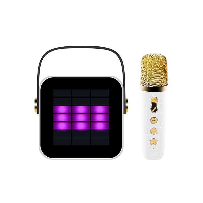 SoundFusion Portable Bluetooth Speaker & Belt Mic Combo – Wireless Sound and Hands-Free Clarity on the Go