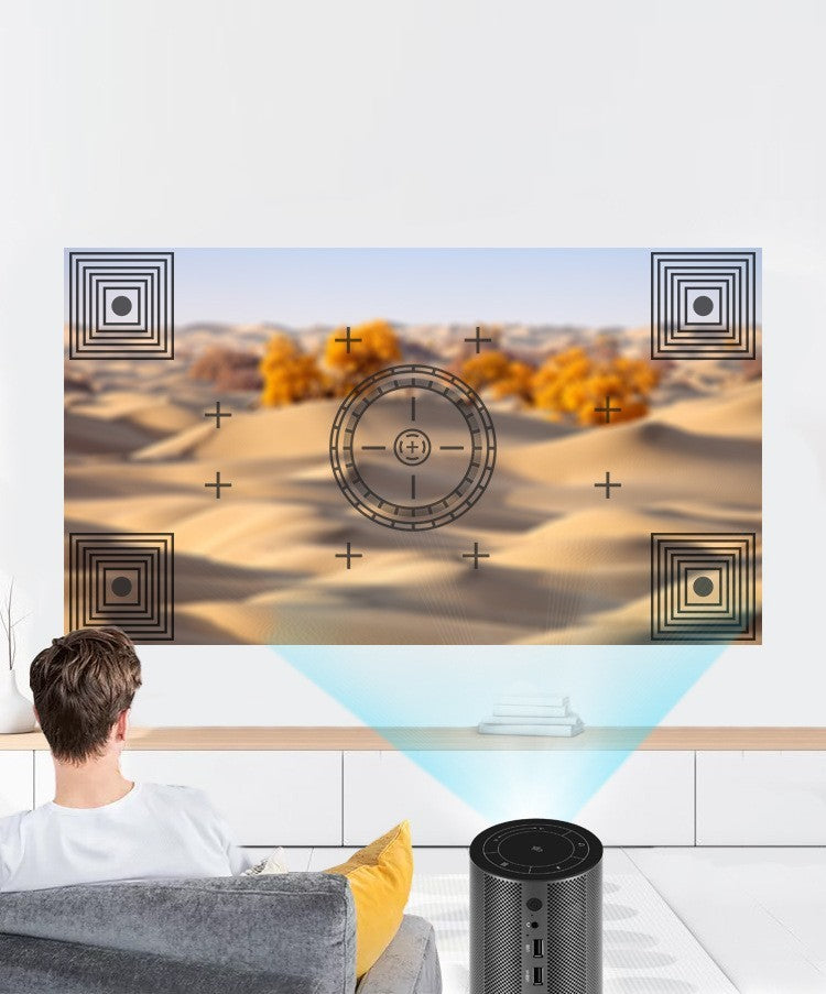 Screenless Mini Pro: Touch-Controlled Portable Projector for Smartphones