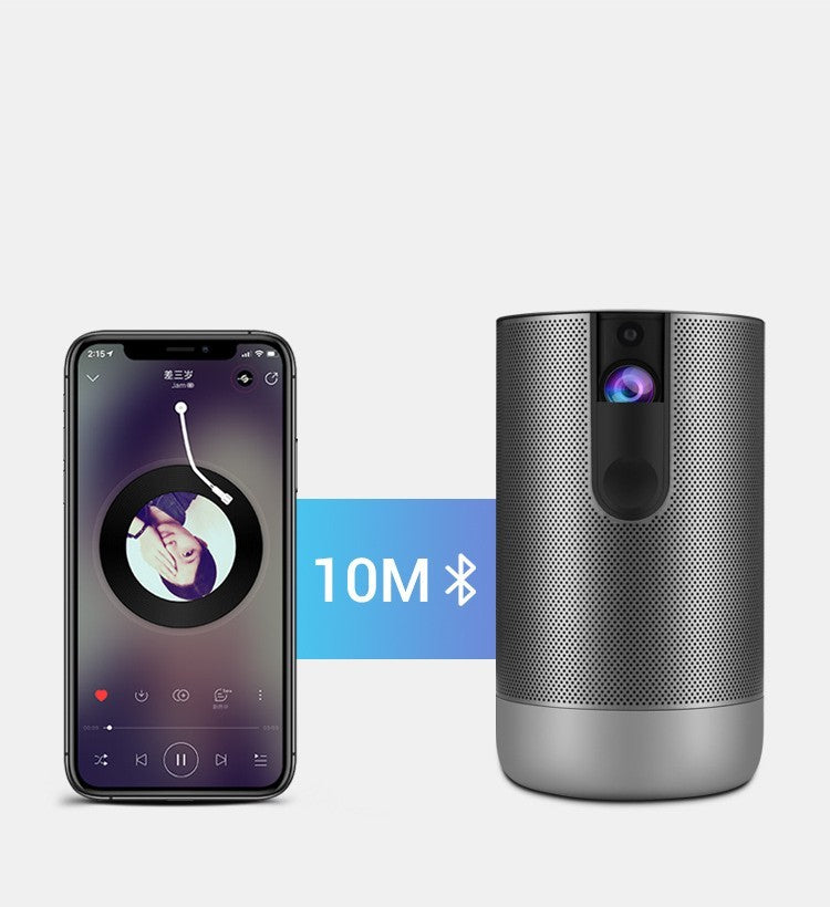 Screenless Mini Pro: Touch-Controlled Portable Projector for Smartphones