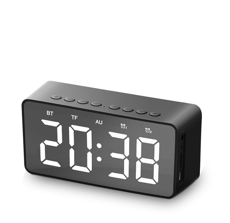 SonicWake Alarm Clock Bluetooth Speaker: Rise & Shine with Sound