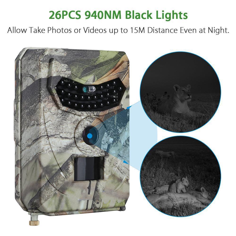 WildSight 1080 – 1080P Trail Camera for Hunting & Wildlife Scouting with PIR Sensor & Infrared Night Vision