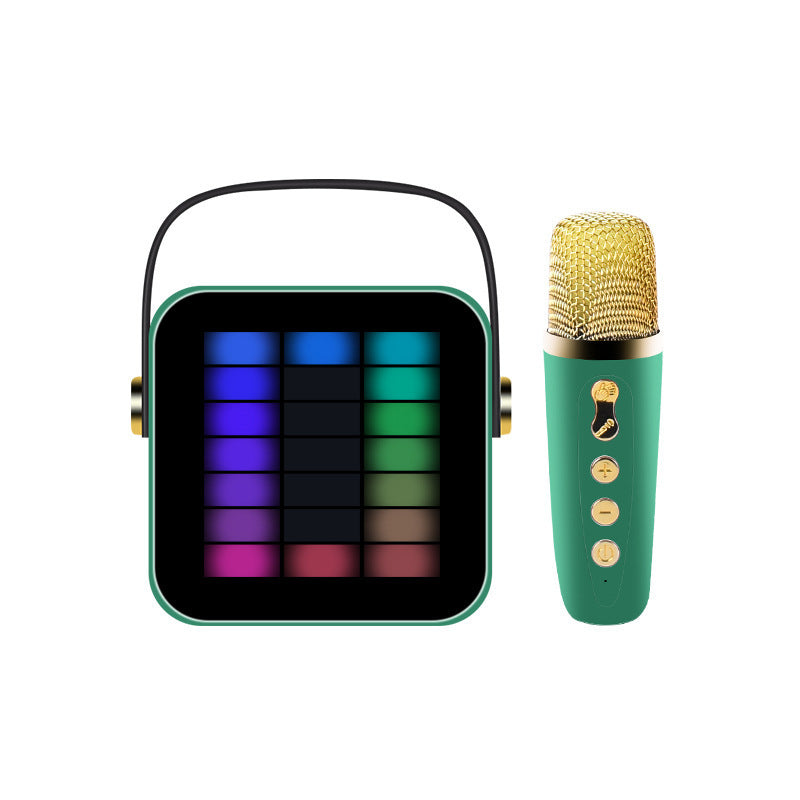 SoundFusion Portable Bluetooth Speaker & Belt Mic Combo – Wireless Sound and Hands-Free Clarity on the Go
