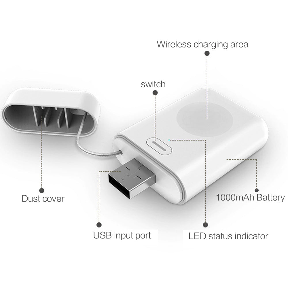The PowerLink Mini SmartWatch Charger