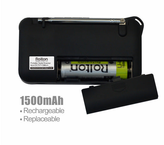 EchoLux™ – Premium FM Radio & Music Speaker