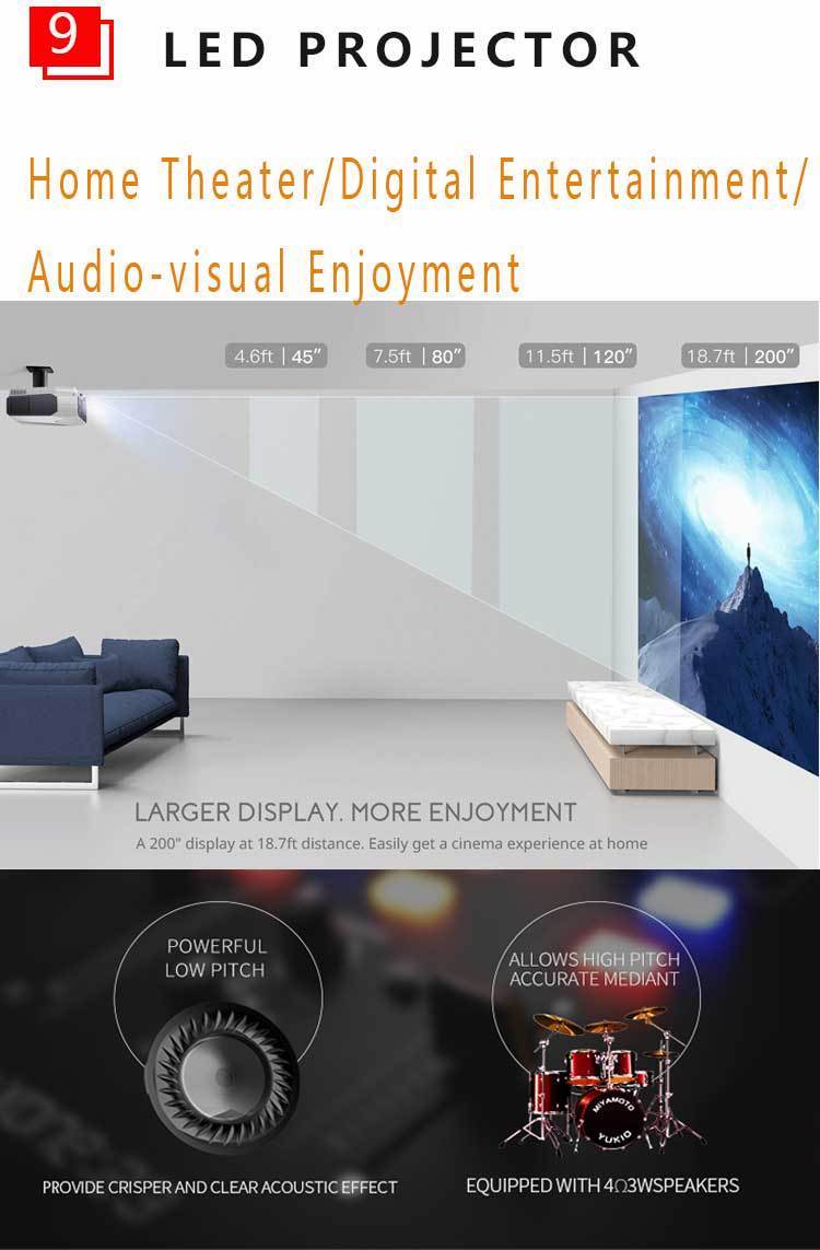 VistaBeam 1080P Pocket WiFi Projector