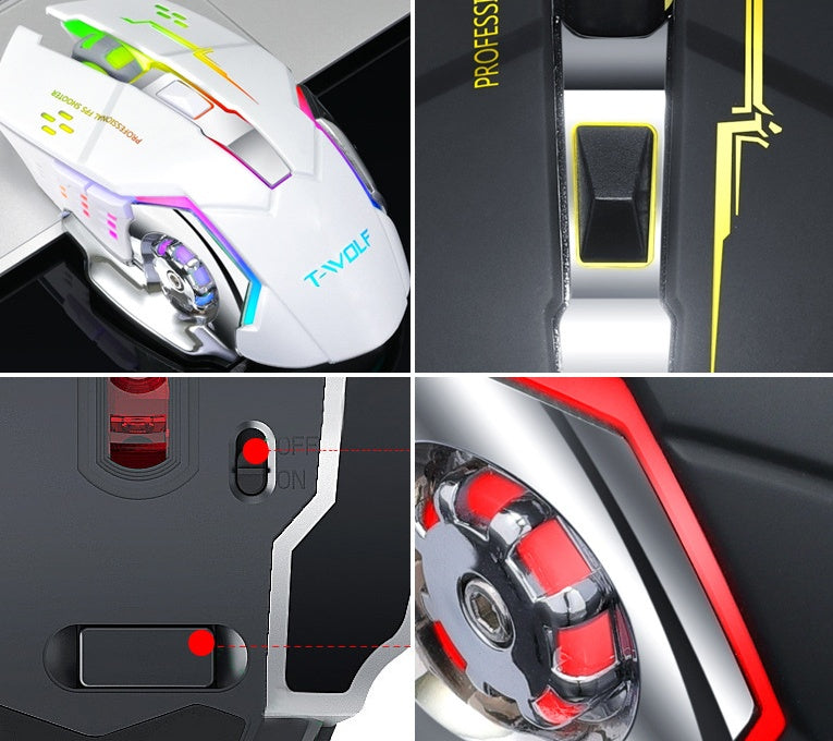 SilentCharge Wireless Mouse