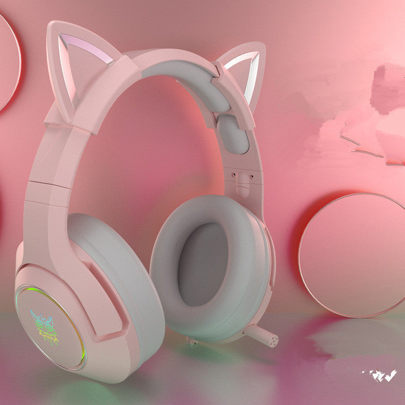 Ecstasy™ Pink ECG Gaming Earphones – Cute, Stylish, and High-Performance Sound for the Gamer Girl
