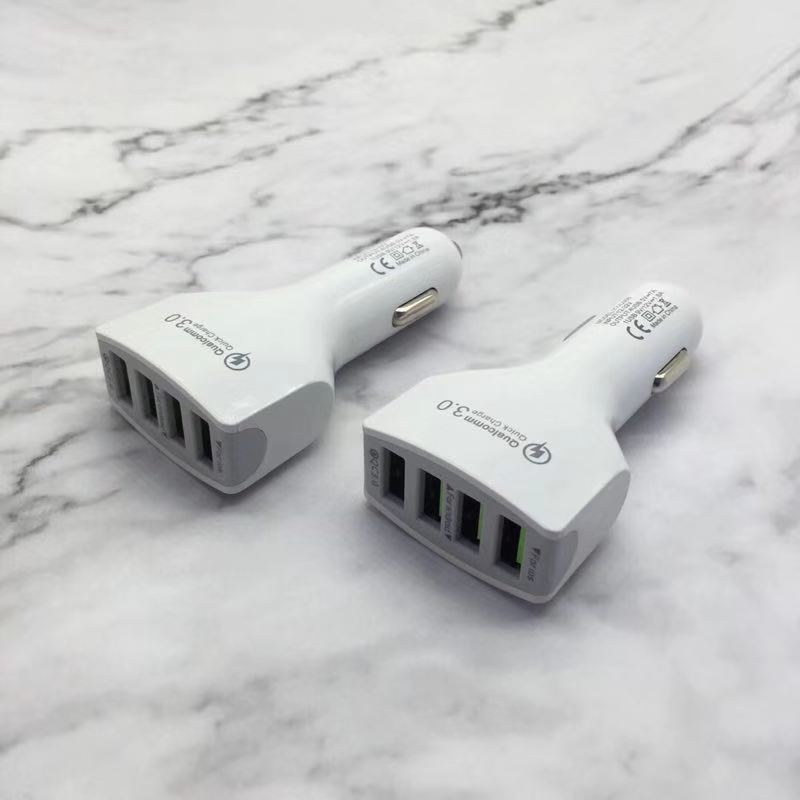 TurboCharge QC3.0 Car Charger – Fast Charging for On-the-Go with 2.0 & QC3.0 Technology