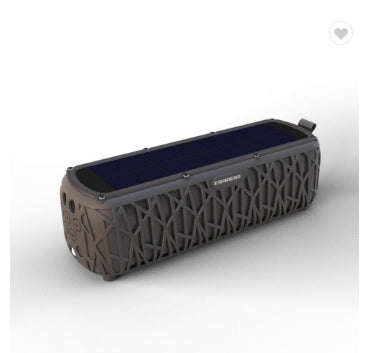 SunTunes T61 – 60H Solar-Powered Wireless Bluetooth Speakers