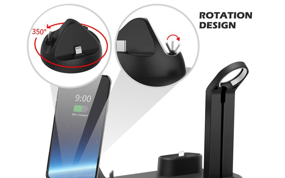 PowerDock™ 3-in-1 Charging Stand – The Ultimate Charging Station for Your Devices