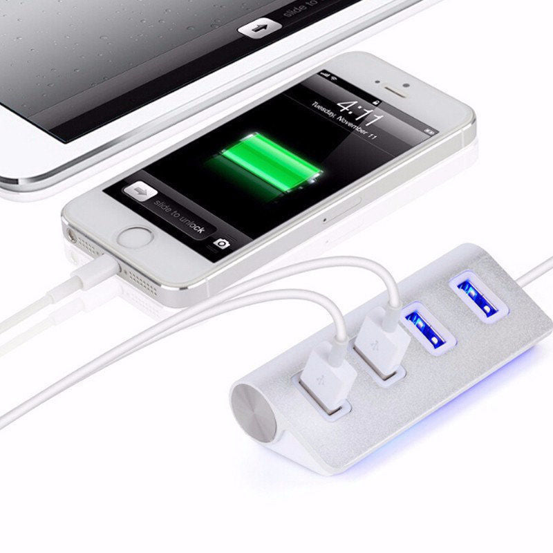 PowerPort™ - Four-Port USB 2.0 Hub for Apple Devices & Computers