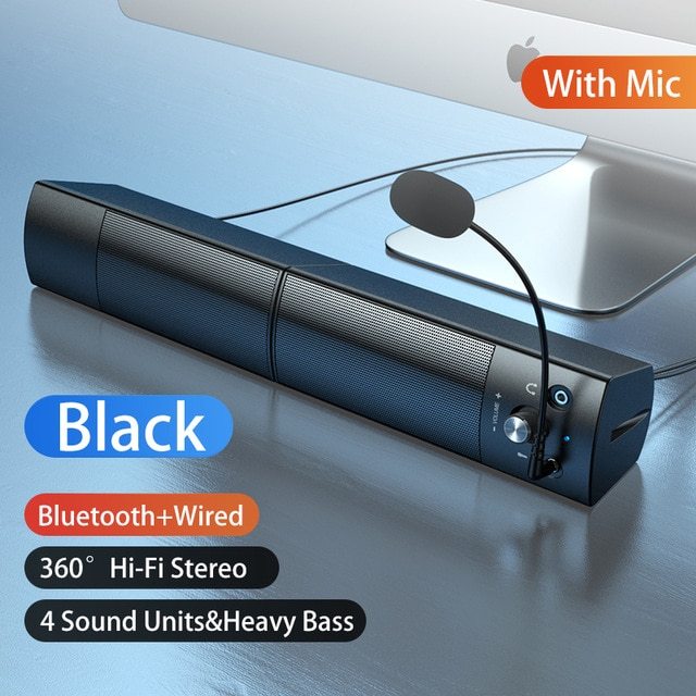 SoundWave™ Mini Bluetooth & USB Speaker System